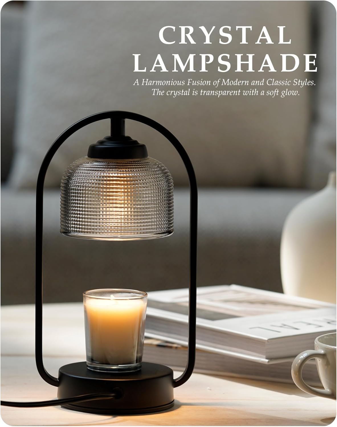 Electric Scented Candle Heater (with Timer and Dimming Functions) - Image 2